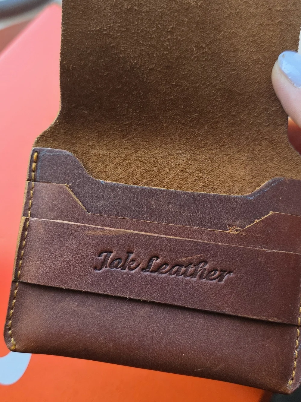 Full Grain Real Leather Card Wallets